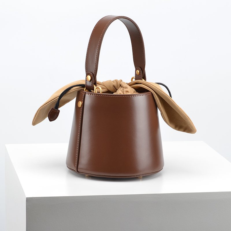 Bucket Bag Suede - Kaninchen Ohren Vielseitige Eimer Tasche Aus