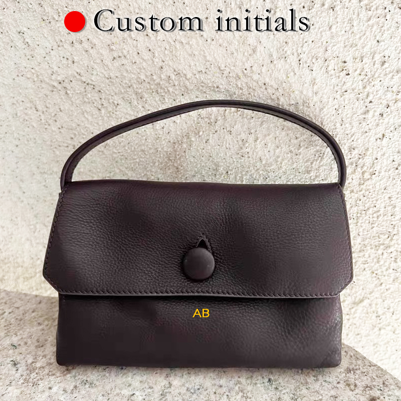 Luxury Bags Of 2026 - Benutzerdefinierte Initialen aus echtem Leder, Mini-Taschen