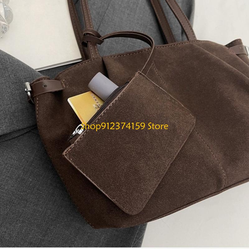 Bucket Bag Suede - G5AE Modische Geldbörsen und Handtaschen, Unterarmtaschen,