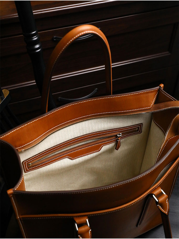 Luxury Bags Of 2026 - Braune Große Kapazität Tragetasche für Damen