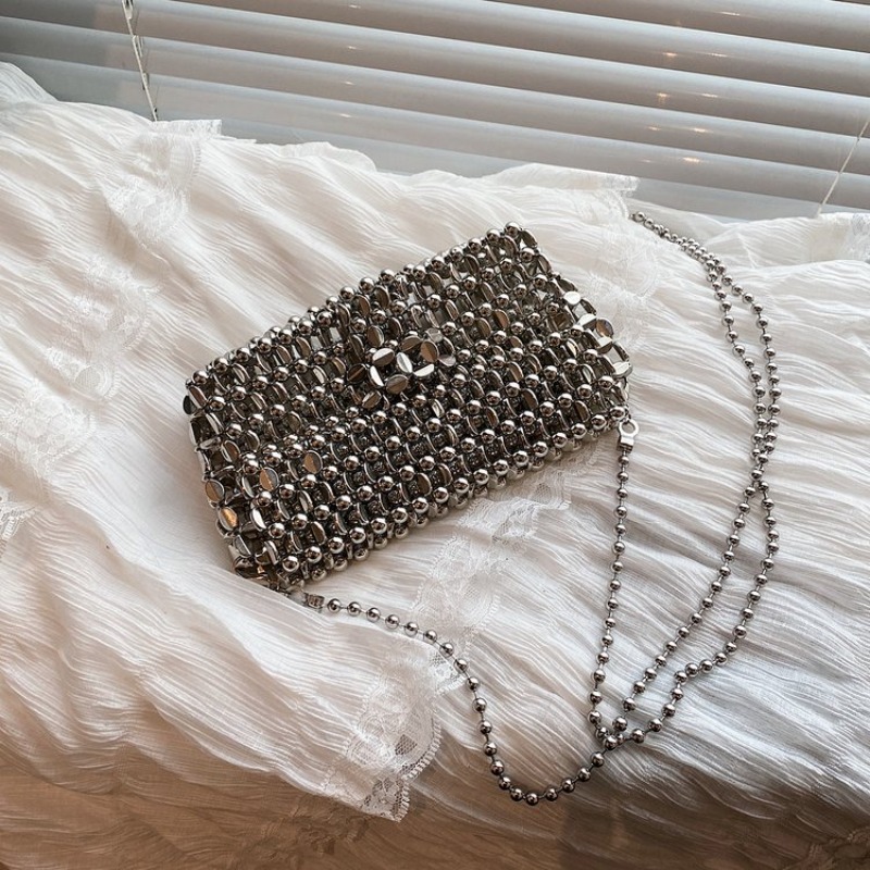 Luxury Bags In Sale - PU-Luxus-Abendtaschen in Unifarben mit Aushöhlungen, Elegante