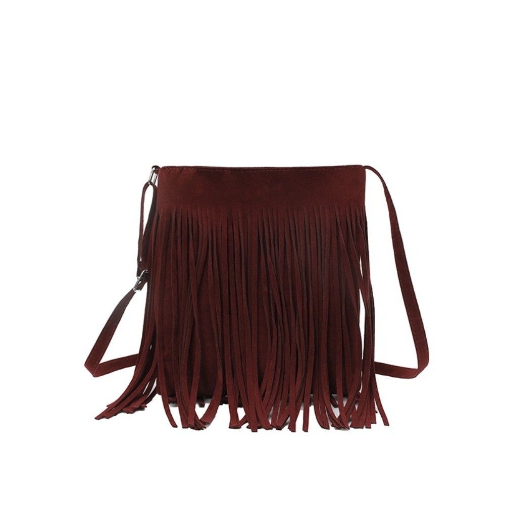 Modische Wildleder-Umhängetasc – Bucket Bag Suede Bewertung und Preis
