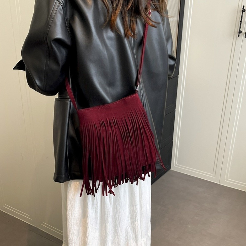 Vintage Wildleder-Umhängetasch – Bucket Bag Suede Bewertung und Preis