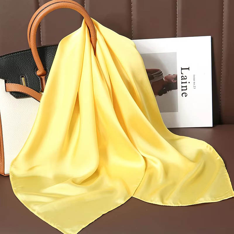 Luxus Einfarbig Seide Quadrat  – Luxury Bags Office Bewertung und Preis