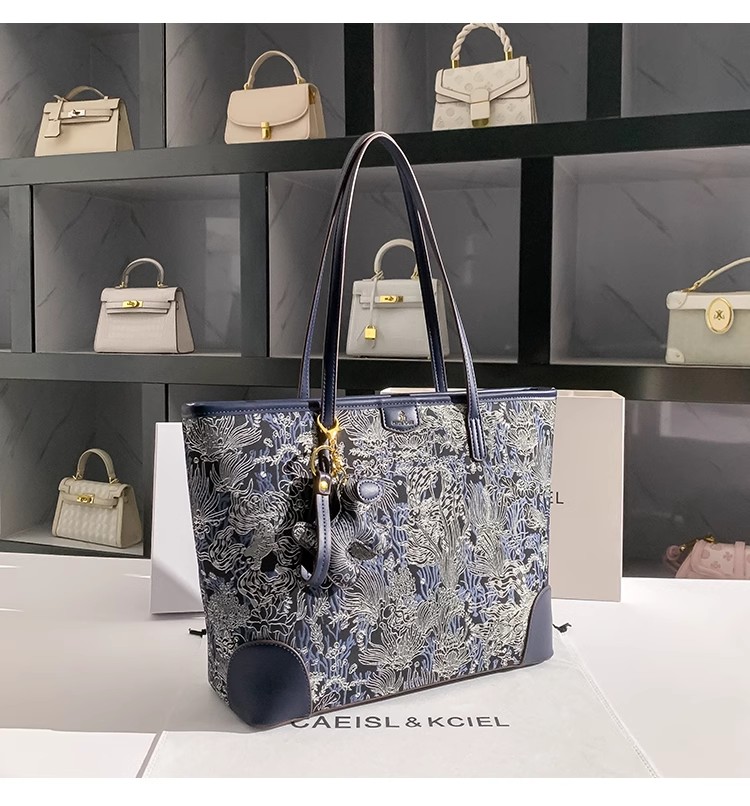 Große Kapazität Blau Farbe Sti – Bucket Bag Suede Bewertung und Preis