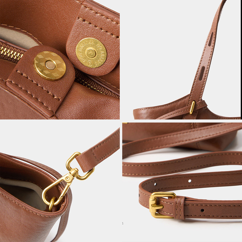 Damen Echtleder Luxus Schulter – Luxury Bags Gold Bewertung und Preis