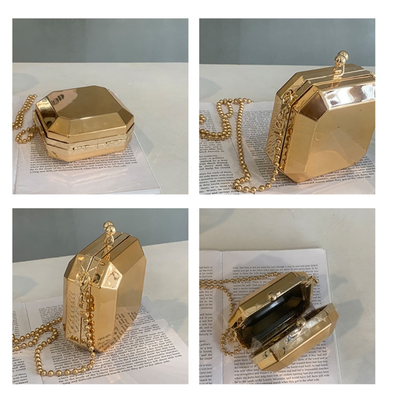 Mini Luxus Gold Party Abend Ku – Luxury Bags Gold Bewertung und Preis