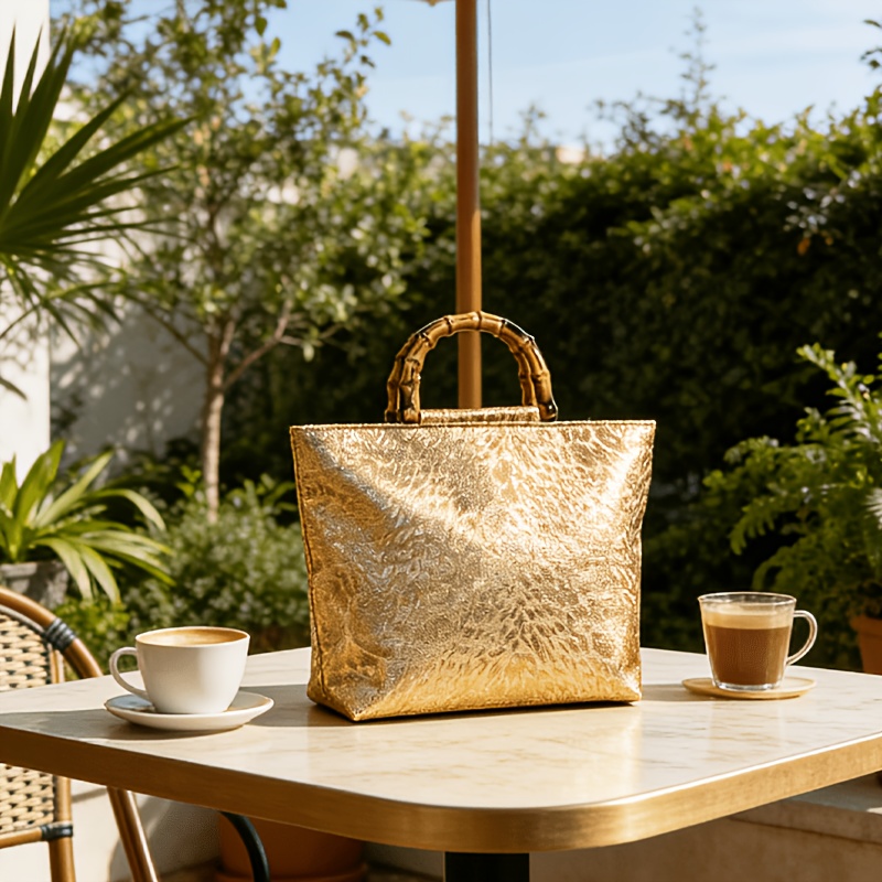 Leichte Luxus-Tragetasche aus  – Luxury Bags Gold Bewertung und Preis
