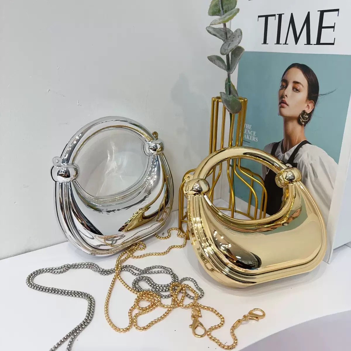 Mini Goldene Abendtasche Geldb – Luxury Bags Brand Bewertung und Preis