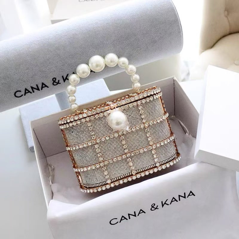 Hochwertige Glitzer-Damenhandt – Luxury Bags Gold Bewertung und Preis
