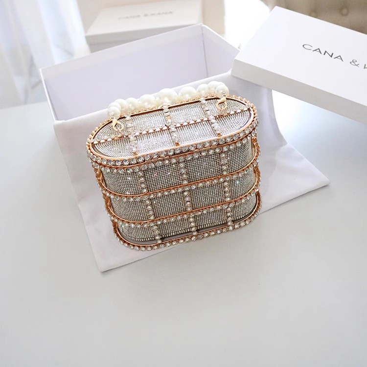 Hochwertige Glitzer-Damenhandt – Luxury Bags Gold Bewertung und Preis