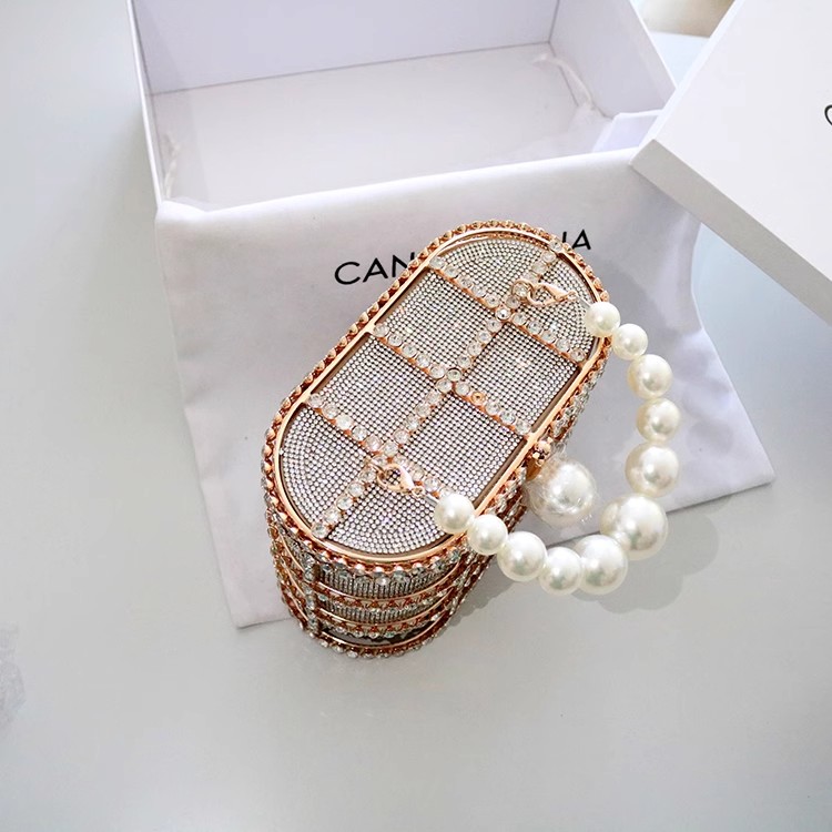 Hochwertige Glitzer-Damenhandt – Luxury Bags Gold Bewertung und Preis