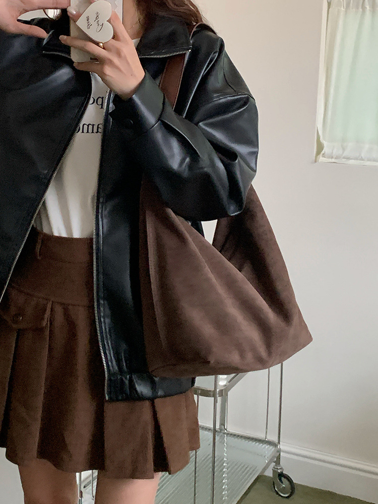 Wildleder-Schultertasche für D – Bucket Bag Suede Bewertung und Preis