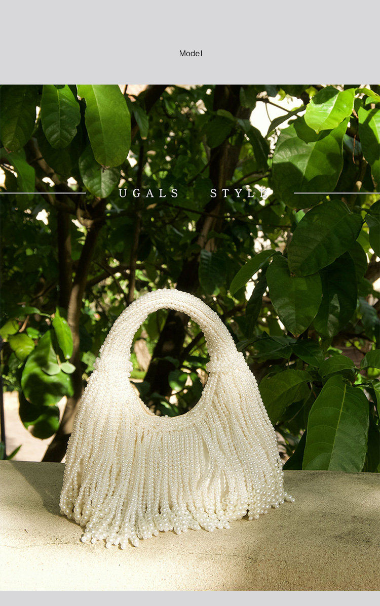 Designer-Clutch mit Perlengrif – Luxury Bags Vendor Bewertung und Preis